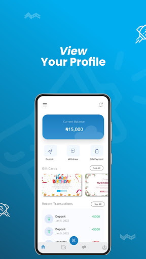 Gpot - Transfer,Save,GiftCards Screen 2