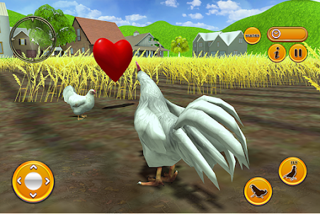 Talking Rooster: Chicken Games