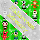 Memory game:Halloween horror match icon