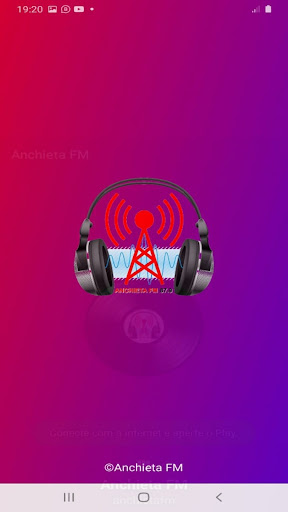 Android application Radio Anchieta FM screenshort