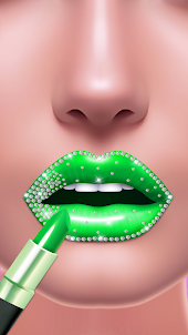 Lip Art Beauty DIY Girl Games