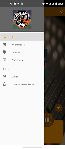 Rádio Sintonia Esportiva Screen 2