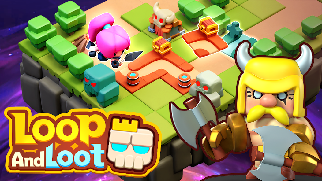 Loop & Loot™: Merge RPG 1.24.33 APK + Mod (Free purchase / Unlimited money) for Android