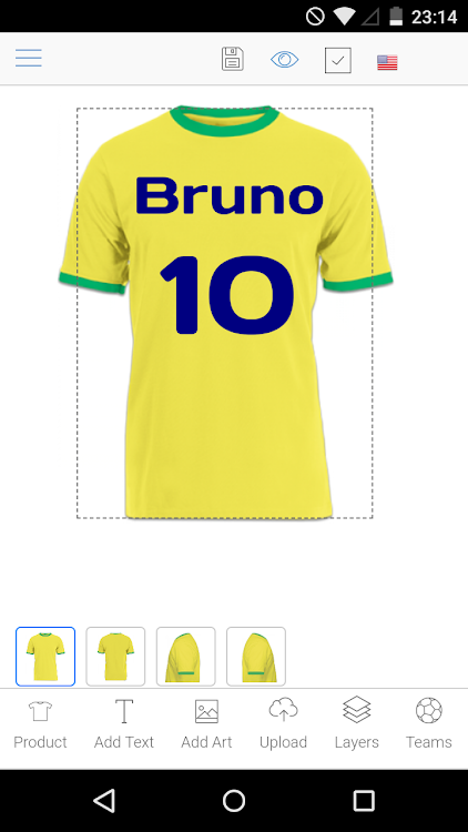 Soccer T-Shirt Designer - 87.0 - (Android)