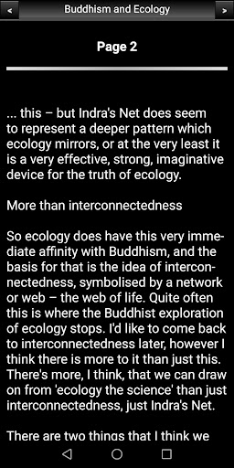 Buddhism and Ecology Screen 3