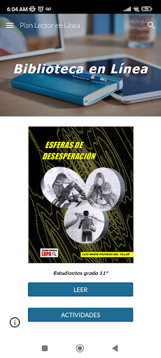 Plan Lector en Línea Screen 2
