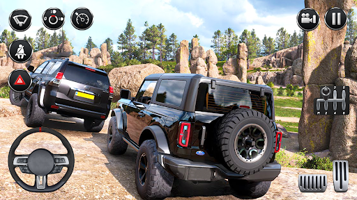 Android application Offroad Jeep Simulator Game 3D screenshort
