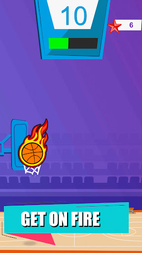 Android application Crazy Basketball Arena screenshort