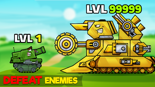 Android application Tanks Arena io: Craft & Combat screenshort