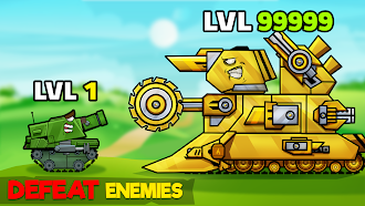 Game screenshot Tanks Arena io: Craft & Combat mod apk