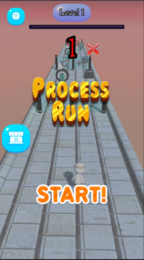 Android application Process Run screenshort