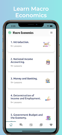 Screenshot of Learn Economics Tutorial Guide