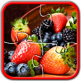 Fruit Jigsaw Puzzles Brain Games for Kids FREE icon