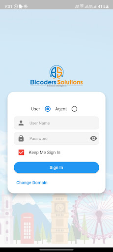Android application Bicoders CBS Cloud screenshort