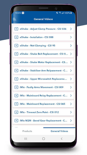 Chameleon Service App Screen 2