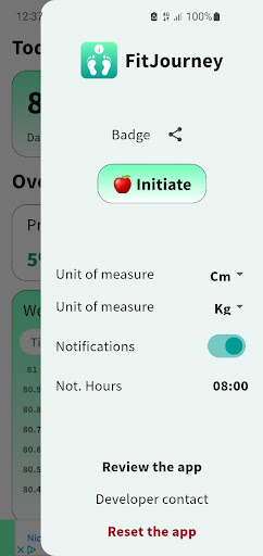 FitJourney  Weight Tracker