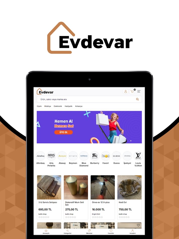 #6. Evdevar (Android) 게시자: KMK Bilgi Teknolojileri A.Ş.