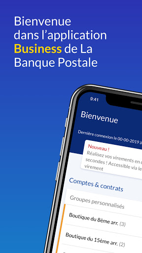 Screenshot of Business - La Banque Postale