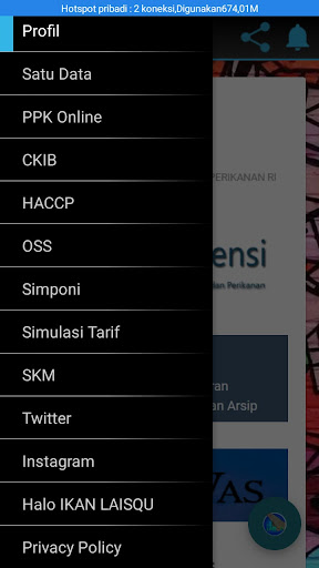 Android application IKAN LAISQU screenshort