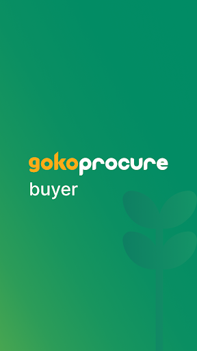 Android application GokoProcure Buyer screenshort