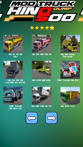 Mod Truck Hina 500 Dump Screen 3