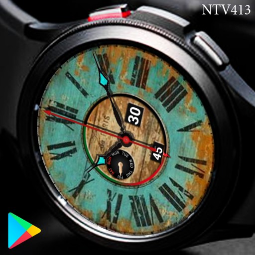 NTV413 - Old Wood watchface screenshot 5