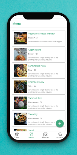Android application CMG Chef screenshort