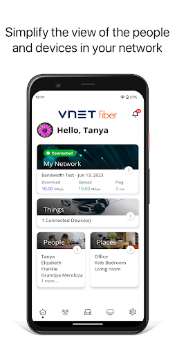 VNET Fiber CommandIQ Screen 2