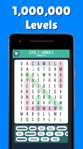 Word Search : Word Games - Word Find 1