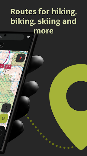 Screenshot of Outdooractive. Hike and Ride