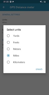 GPS Distance meter PRO Screenshot