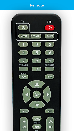 Android application Remote Control For SUN DIRECT screenshort