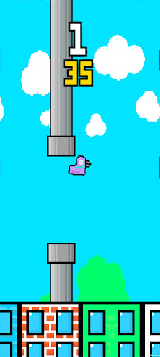 Android application Flappy Pigeon screenshort