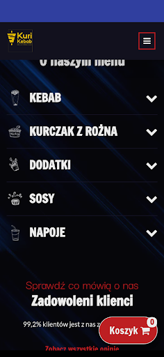 Android application Kuri Kebab screenshort