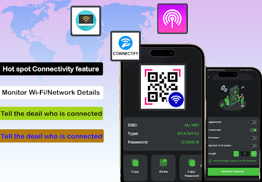 Show Wifi Password: Wifi List Screen 3