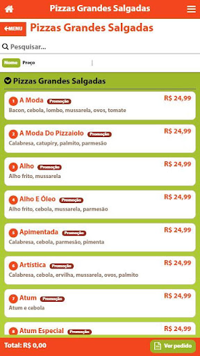 Pizzaria na Villa Screen 2