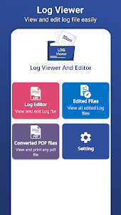 Log file opener: Log Viewer