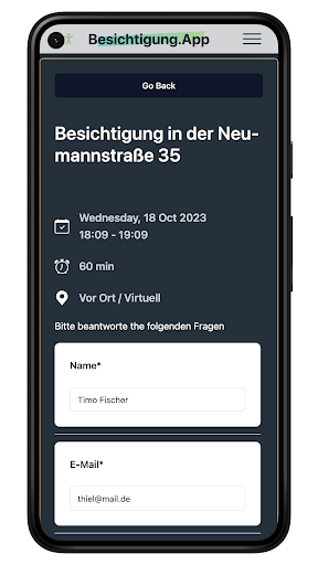 Wohnungsbesichtigung & WG-Cast Screen 3