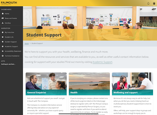 Falmouth University App