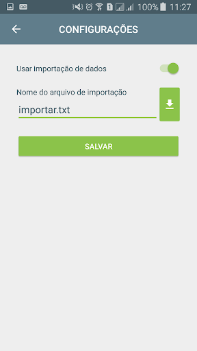 Coletor Expert Screen 2