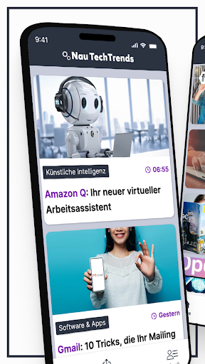 Android application Nau TechTrends screenshort
