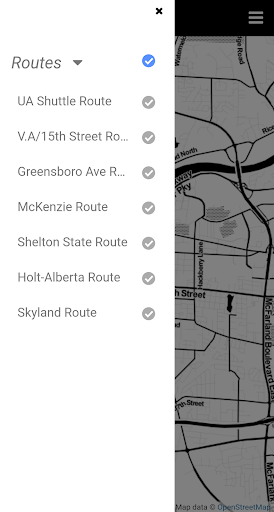 Android application Go Tuscaloosa screenshort