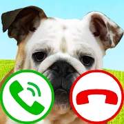 fake call dog game app icon