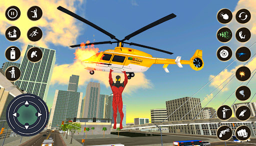 Android application Monster Spider Hero Fighting screenshort