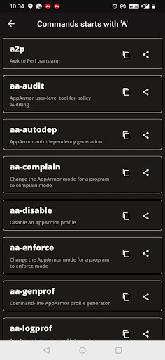 Linux Commands A to Z Screen 2