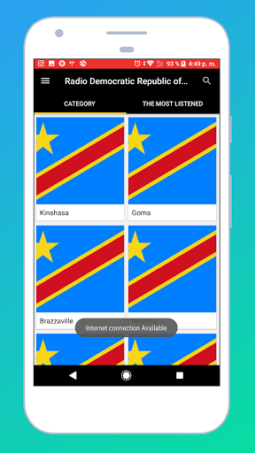 Android application Radio Democratic Congo Online screenshort