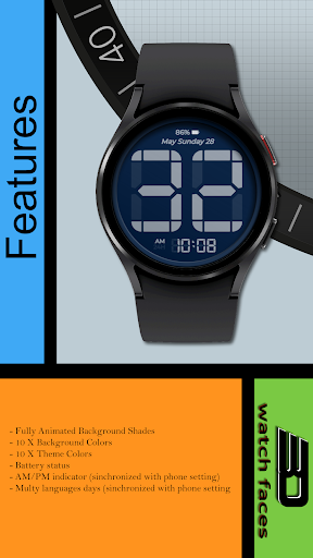 aad 24 dark 3D watch faces