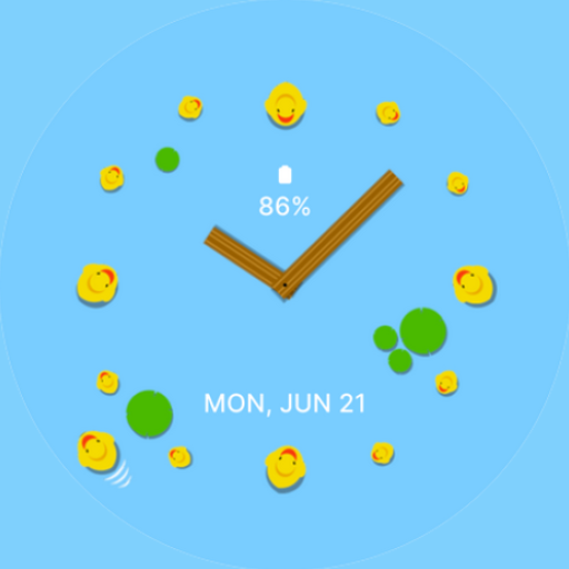Duck Watch Face Logo