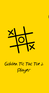 Golden Tic Tac Toe 2 Player