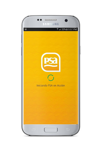 Android application PSA en Acción screenshort